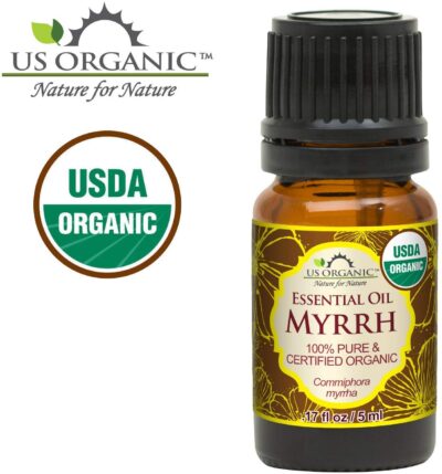 US Organic 100% Genuine Myrrh Essential Oil - Sourced from The Horn of Africa, USDA Certified Organic, Extracted by Hydro-Distillation (Myrrh, 5 ml) - Image 2