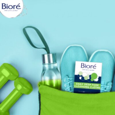 Bior? Daily Make Up Removing Cloths, Facial Cleansing Wipes with Dirt-grabbing Fibers for Deep Pore Cleansing without Oily Residue, 60 Count - Image 2