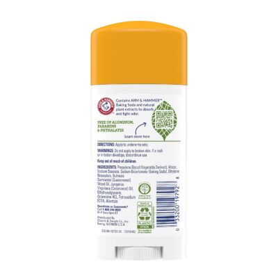 Arm & Hammer Deodorant 2.5 Ounce Essentials Unscented (73ml) (3 Pack) - Image 3