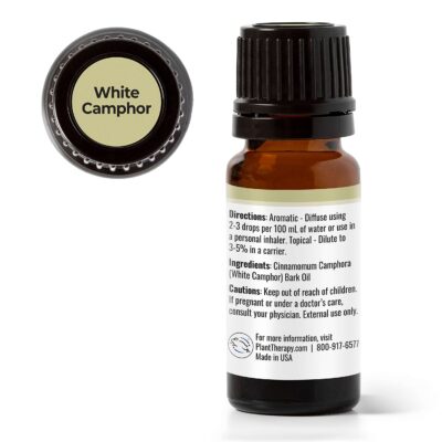 Plant Therapy White Camphor Essential Oil 10 mL (1/3 oz) 100% Pure, Undiluted, Therapeutic Grade - Image 4