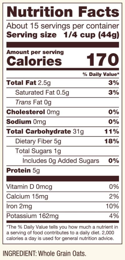 Bob's Red Mill Oats Steel Cut - 24 oz - 2 pk - Image 3