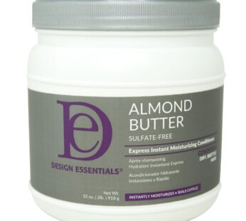 Design Essentials Almond Butter Express Instant Moisturizing Conditioner, 32 Ounces