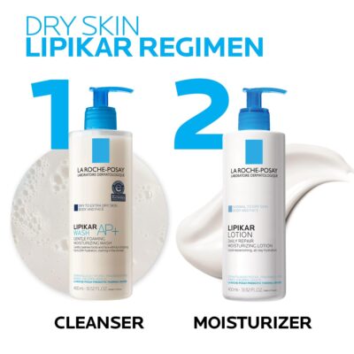 La Roche-Posay Lipikar Daily Repair Moisturizing Cream, Fragrance Free Body Moisturizer with Shea Butter, Body Lotion for Dry Skin, Moisturizing for Sensitive Skin - Image 6