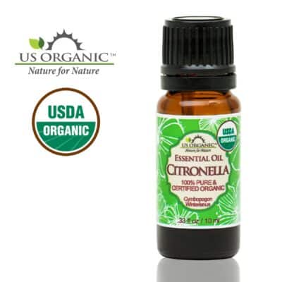 US Organic Citronella Essential Oil, Certified Organic, Pure & Natural, Improved caps and droppers. Used for Skin Care, DIY Projects Like Candle Making and Much More (10 ml.33 fl oz) - Image 3