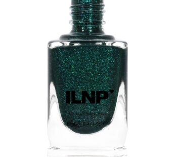 ILNP Fir Coat – Sultry Emerald Green Holographic Nail Polish