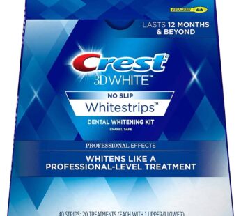 Crest 3D White Whitestrips Professional Effects, 40 count