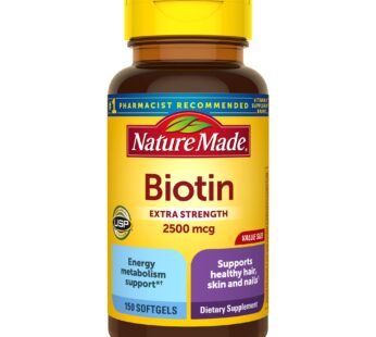 Nature Made Time Release B-100 B Complex, Dietary Supplement for Nervous System Function Support, 60 Time Release Tablets, 60 Day Supply