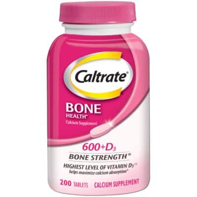 Caltrate 600 Plus D3 Calcium and Vitamin D Supplement Tablets, Bone Health Supplements for Adults - 200 Count - Image 2