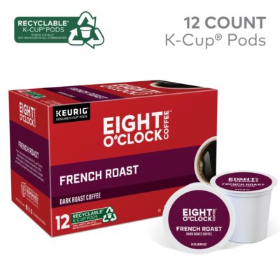 Eight O'Clock Coffee French Roast, Single-Serve Coffee K-Cup Pods, Dark Roast, 72 Count - Image 2