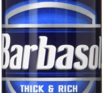 Barbasol Sensitive Skin Thick and Rich Shaving Cream for Men, Travel Size, TSA Approved, 2 oz. (Pack of 24)