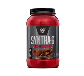 BSN SYNTHA-6 Edge Protein Powder, Chocolate Protein Powder with Hydrolyzed Whey, Micellar Casein, Milk Protein Isolate, Low Sugar, 24g Protein, Chocolate Milkshake, 28 Servings