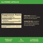 Optimum Nutrition L-Glutamine Muscle Recovery Capsules, 1000mg, 240 Count (Package May Vary) - Image 2