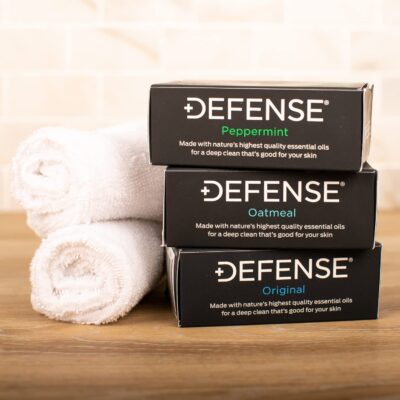Defense Soap 5pk All Natural Peppermint Bar Soap for Men | Made by Wrestlers with Tea Tree Oil & Eucalyptus Oil to Promote Healthy Skin - Image 4