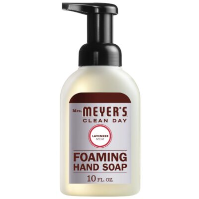 Mrs. Meyer's Clean Day Foaming Hand Soap, Lavender Scent, 10 Fl oz (Pack of 2)