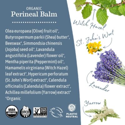 Earth Mama Organic Perineal Balm for Pregnancy and Postpartum, 2-Fluid Ounce (3-Pack) - Image 6