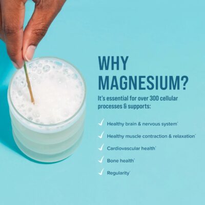 Natural Vitality Calm, Magnesium Citrate Supplement, Anti-Stress Drink Mix Powder, Gluten Free, Vegan, & Non-GMO, Orange, 16 oz - Image 5