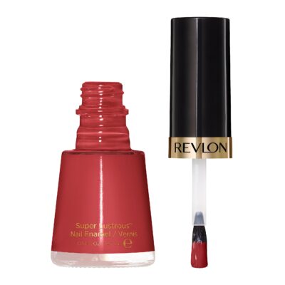 Revlon Nail Polish, Super Lustrous Nail Enamel Polish, Chip Resistant & Longwear Formula, High Shine Finish, 161 Teak Rose, 0.5 fl oz. - Image 3