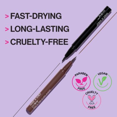 wet n wild MegaLiner Liquid Eyeliner - Dark Brown - Image 5