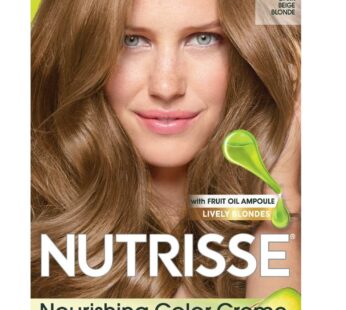 Garnier Nutrisse Nourishing Hair Color Creme, 72 Dark Beige Blonde (Sweet Latte) (Packaging May Vary)