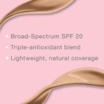 Neutrogena Healthy Skin Liquid Makeup Foundation, Broad Spectrum SPF 20 Sunscreen, Lightweight & Flawless Coverage Foundation with Antioxidant Vitamin E & Feverfew, Fresh Beige, 1 fl. oz - Image 3