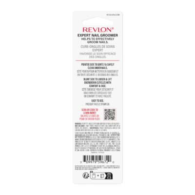 Revlon Cuticle Pusher and Nail Cleaner, Dual Ended Nail Care Tool, Easy to Use, Stainless Steel (Pack of 1) - Image 7