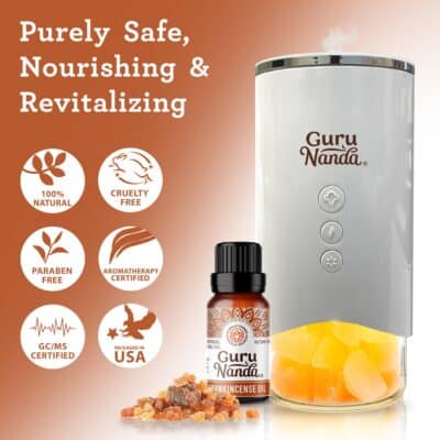 GuruNanda Frankincense Essential Oil (0.5 Fl oz) - 100% Pure, Natural and Undiluted Diffuser Oil for Aromatherapy, Massages & DIY Recpies - Supports Join Health & Promotes Radiant Skin - Image 5
