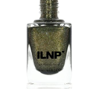 ILNP Caesar – Deep Olive Holographic Metallic Nail Polish