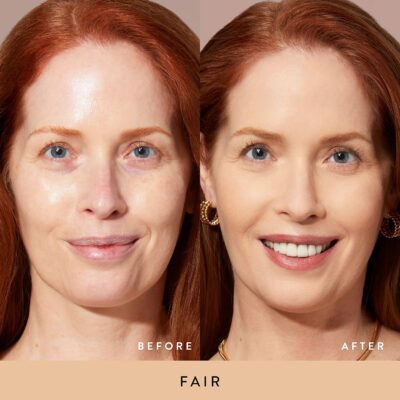 LAURA GELLER NEW YORK Baked Double Take Powder Foundation - Fair - Buildable Medium to Full Coverage - Matte Finish - Image 2