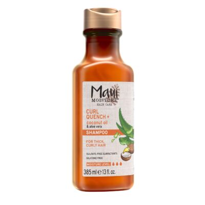 Maui Moisture Curl Quench + Coconut Oil Curl-Defining Anti-Frizz Shampoo to Hydrate and Detangle Tight Curly Hair, Softening Shampoo, Vegan, Silicone & Paraben-Free, 13 fl oz - Image 6