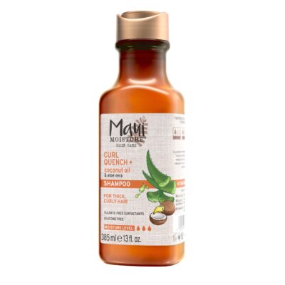 Maui Moisture Curl Quench + Coconut Oil Curl-Defining Anti-Frizz Shampoo to Hydrate and Detangle Tight Curly Hair, Softening Shampoo, Vegan, Silicone & Paraben-Free, 13 fl oz - Image 7