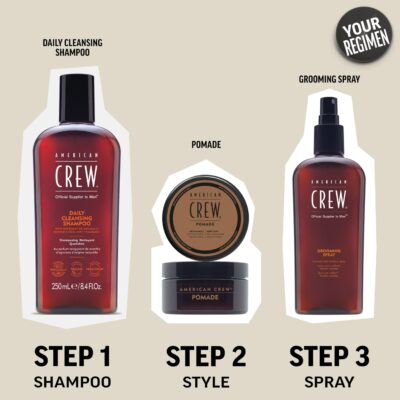American Crew Men's Hair Gel, Firm Hold, Non-Flaking Styling Gel, 13.1 Fl Oz - Image 6