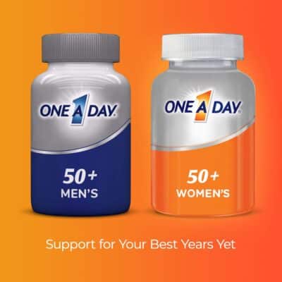 One A Day Women?s 50+ Multivitamins, Multivitamin for Women with Vitamin A, C, D, E and Zinc for Immune Health Support*, Calcium & more, 100 count - Image 7