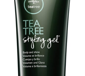 Tea Tree Styling Gel, Medium Hold, High-Shine Finish, For All Hair Types, 6.8 fl. oz.
