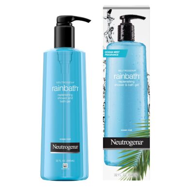 Neutrogena Rainbath Body Wash, Refreshing, Moisturizing Daily Body Cleanser and Shaving Gel with Clean Rinsing Lather, Ocean Mist Scent, 32 fl. oz - Image 3