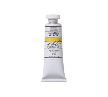 M. Graham 1/2-Ounce Tube Gouache Paint, Cadmium Yellow