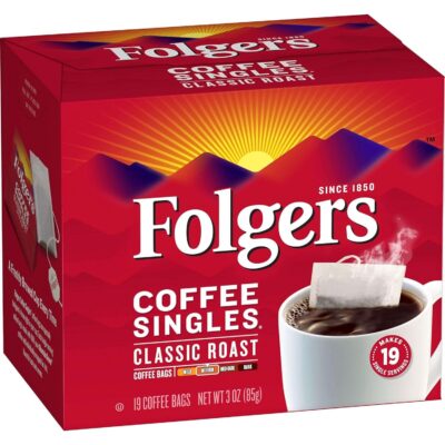 Folgers Coffee Singles (19 per box) - Image 2