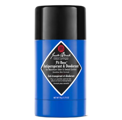 Jack Black Pit Boss Men?s Deodorant, 2.75 oz ? Antiperspirant & Deodorant, Sensitive Skin Formula, Maximum Odor & Sweat Control, Long-Lasting Protection