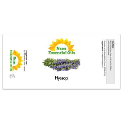 Sun Essential Oils 2oz - Hyssop Essential Oil - 2 Fluid Ounces - Pure Hyssop Oil - Aromatherapy Oils - Image 2