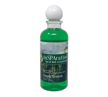 inSPAration Spa and Bath Aromatherapy 115X Spa Liquid, 9-Ounce, Forest Breeze