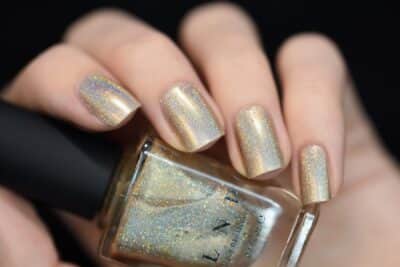 ILNP I See You - Delicate Champagne Holographic Nail Polish - Image 2
