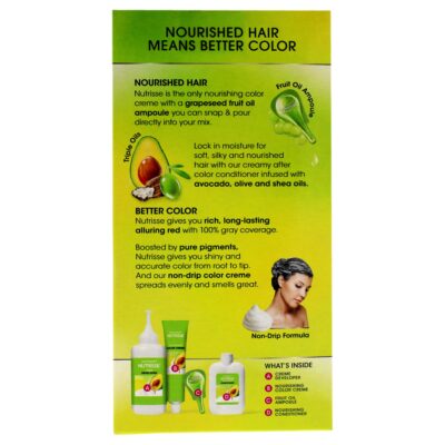 Garnier Nutrisse Nourishing Color Creme, True Red [66] 1 ea - Image 2