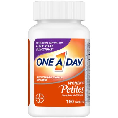 One A Day Women?s Petites Multivitamin,Supplement with Vitamin A, C, D, E and Zinc for Immune Health Support, B Vitamins, Biotin, Folate (as folic acid) & more,Tablet, 160 count - Image 2