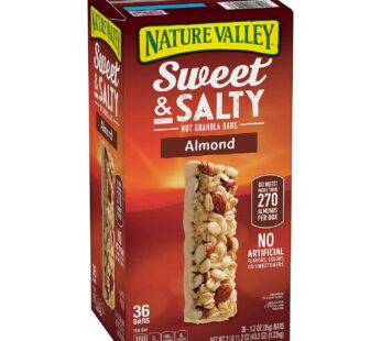 Nature Valley Sweet and Salty Nut Almond Granola Bars, 36 Count