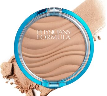 Physicians Formula Mineral Wear Talc-Free Mineral Airbrushing Pressed Powder Creamy Natural | Dermatologist Tested, Clinicially Tested