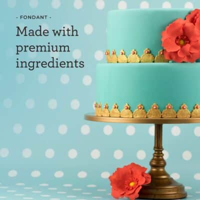 Satin Ice Fondant, Turquoise, 2 Pound - Image 6