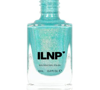 ILNP Music Box – Rich Teal Blue Holographic Nail Polish