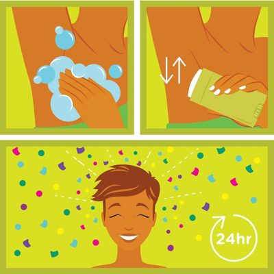 Ban Powder Fresh 24-hour Invisible Antiperspirant, 2.6oz Solid Deodorant, Underarm Wetness Protection, with Odor-fighting Ingredients (4 Pack) - Image 6