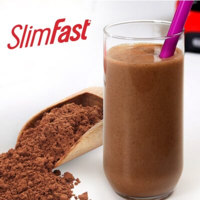 SlimFast High Protein Meal Replacement Shake Powder, Advanced Nutrition Smoothie Mix, Digestive Support, Gluten Free, Creamy Chocolate, 20g of Protein, 24 Servings (Packaging May Vary) - Image 7
