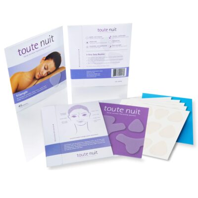 Toute Nuit Wrinkle Patches, Face Tape, Triangle - Forehead, Around Eyes and Lips - 45 Patches - Image 8