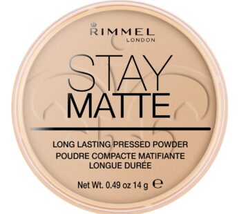 Rimmel Stay Matte Pressed Powder, Sandstorm, 0.49 Ounce (Pack of 2)